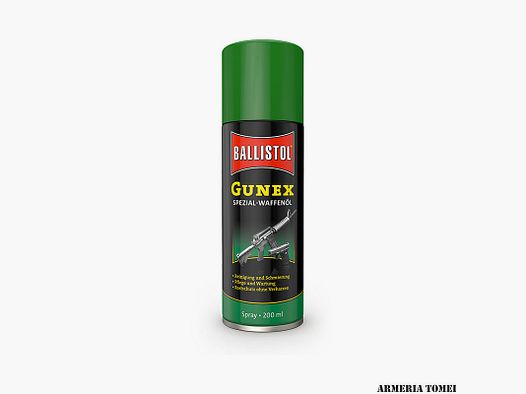 BALLISTOL – GUNEX SPRAY OLEJOWY DO BRONI 200ml