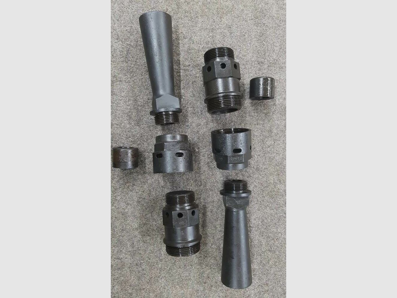 various manufacturers muzzle flash suppressors MG08