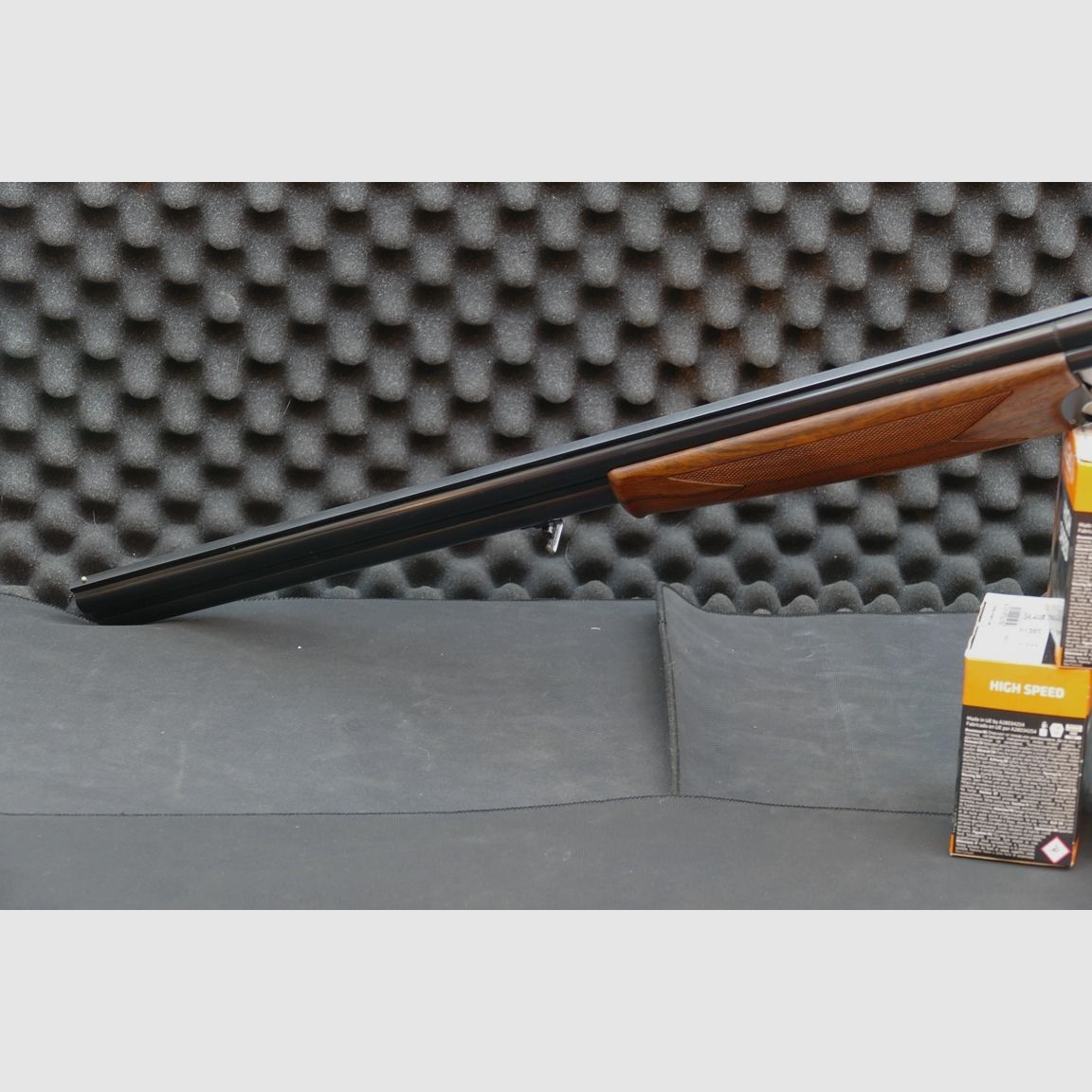 Bockdoppelflinte Sauer-Franchi – Favorit – 12/70 – verstärkter Beschuss (256)