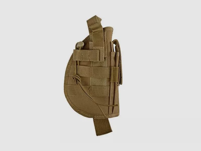 Universal holster with magazine pouch, TAN