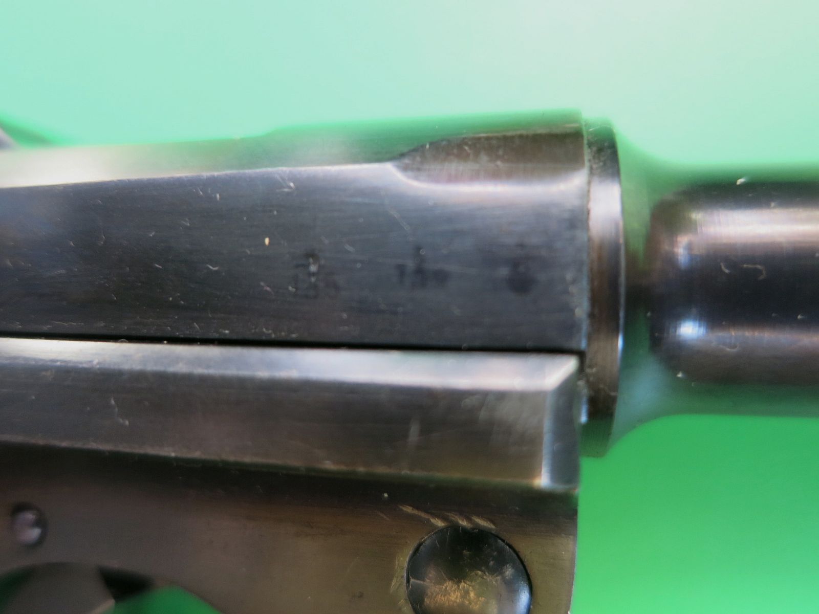 Mauser Oberndorf 42 byf 1937, Pistole 08 P08, 9 mm Luger, WaA, überarbeitet!     #78
