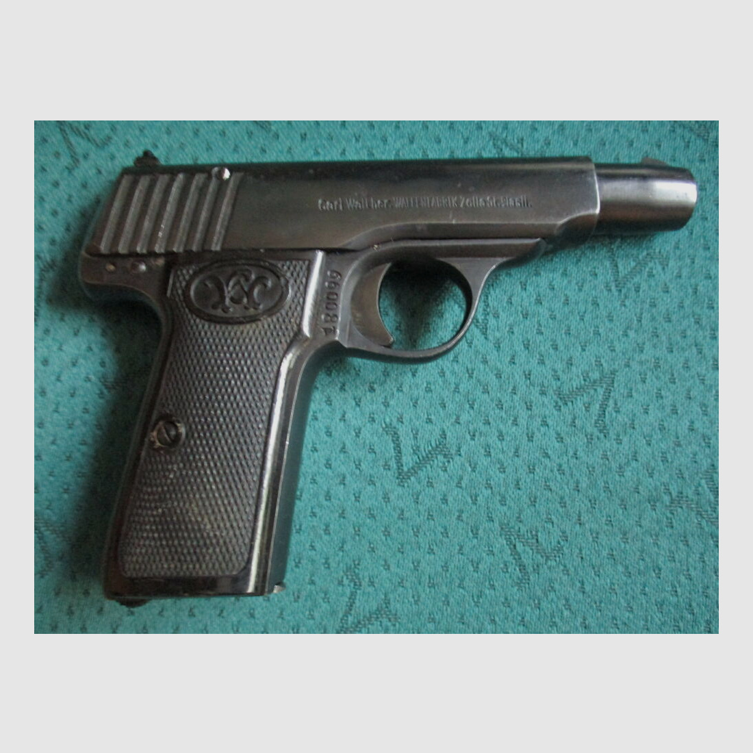 Pistole 7,65mm Walther Mod. 4 aus Sammlung	 4