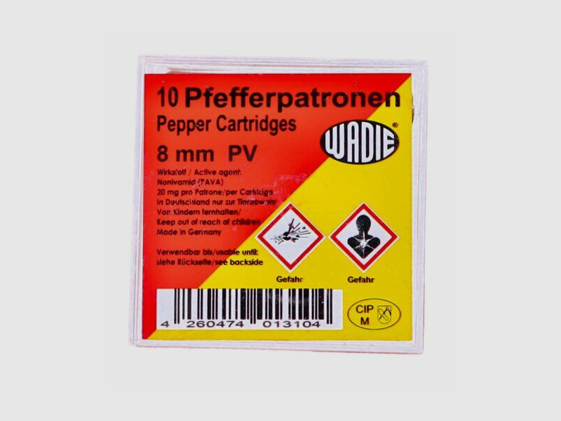 WADIE PV Pfefferpatrone 8mm