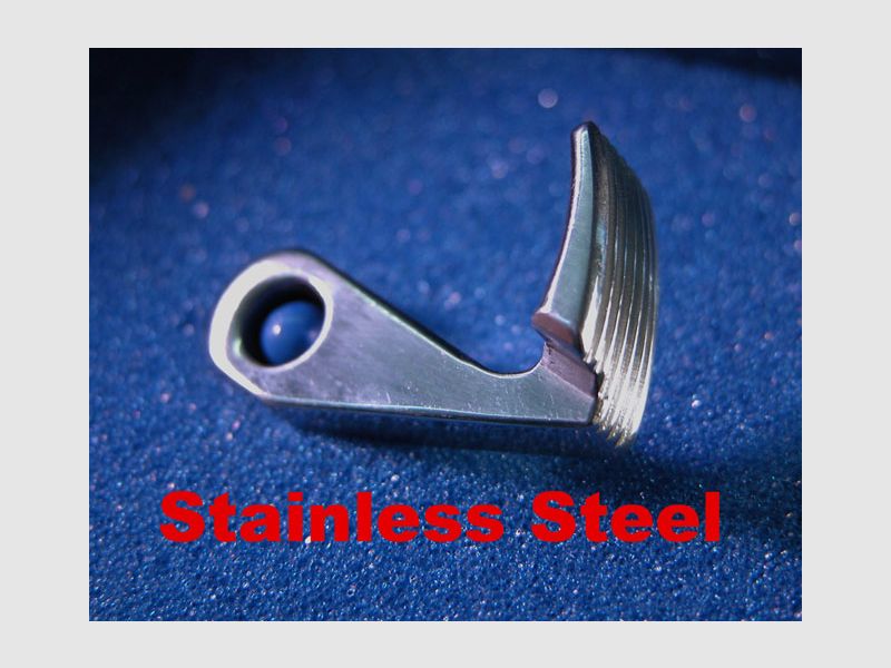 Extendet Cylinder Release-Longslide fr S&W Revolver STAINLESS /BRNIERT ODER SATINIERT Stailess poliert