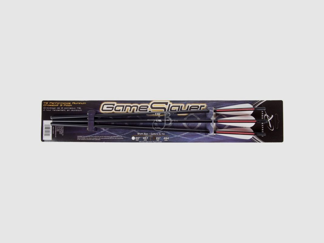 CX DARDO BALESTRA GAME SLAYER 22" 3 PZ