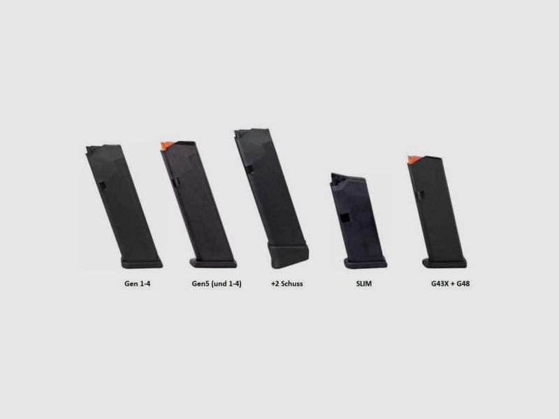 GLOCK Magazin f. 31  .357SIG  15Schuss