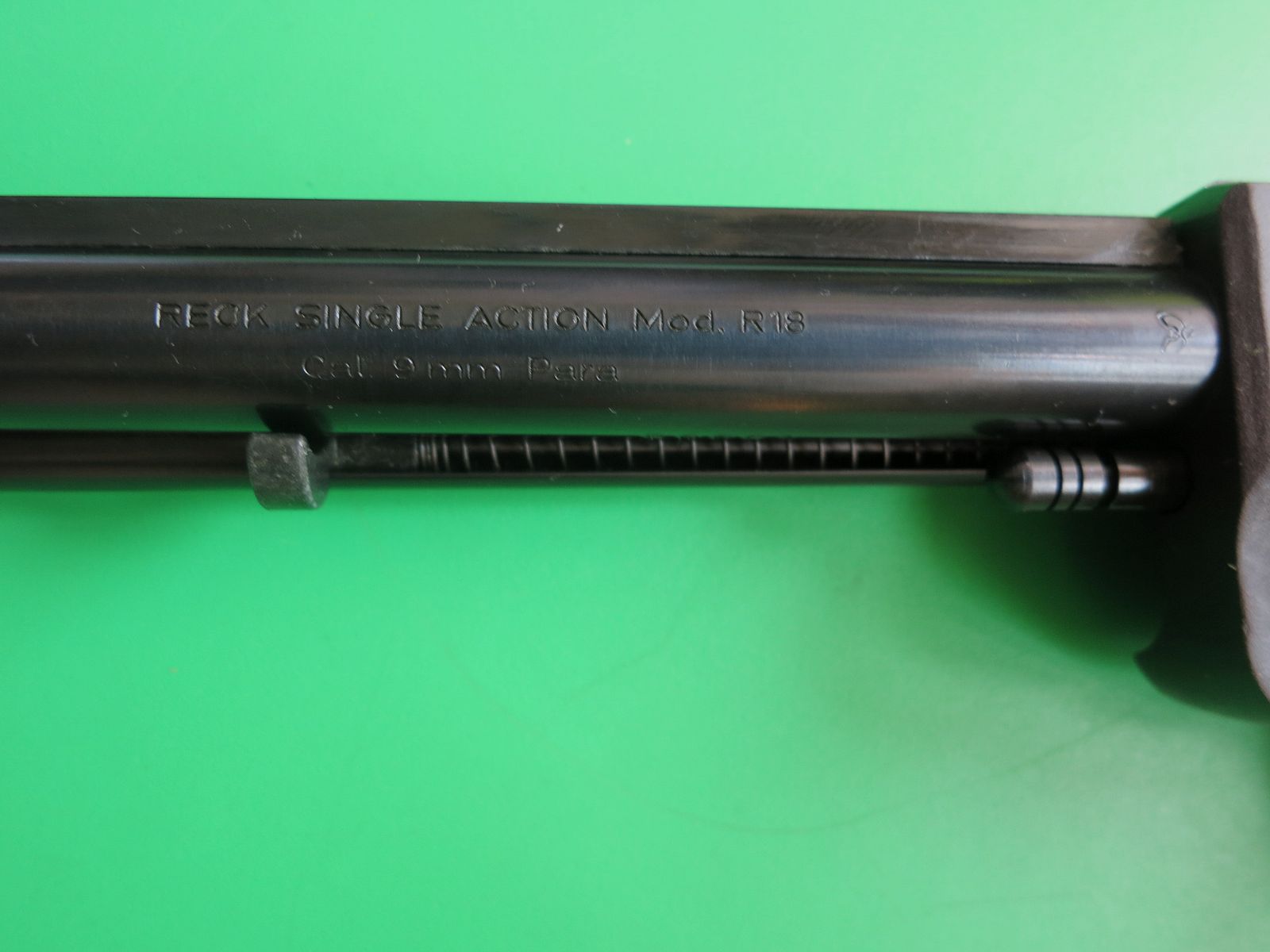 Revolver Reck Modell R18, 9 mm Luger -Sammlerwaffe- super selten    #49