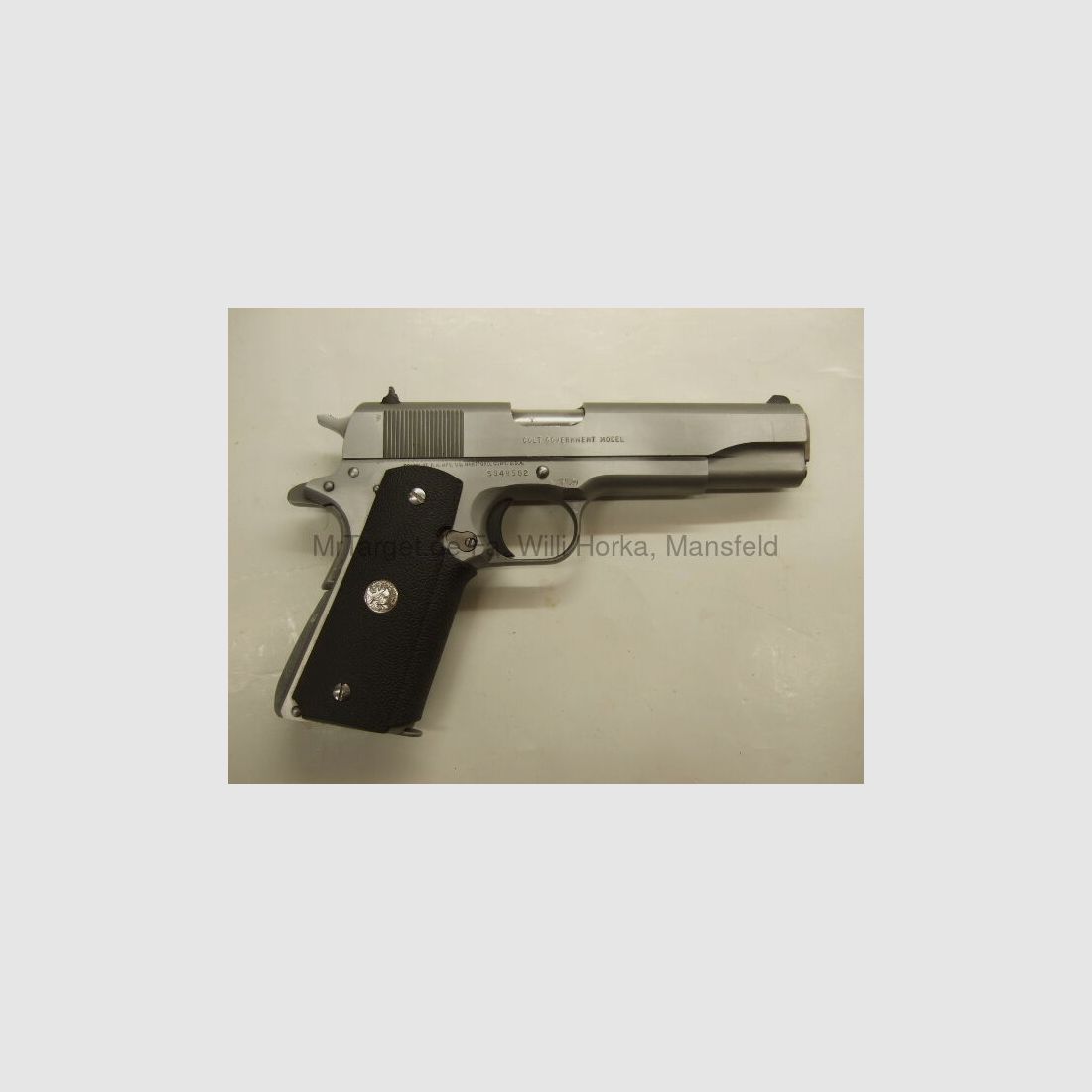 Colt MK IV Series 80 * stainless * 3 Magazine * 5" Lauf