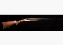 elegante Doppelflinte mit umfassender Gravur
