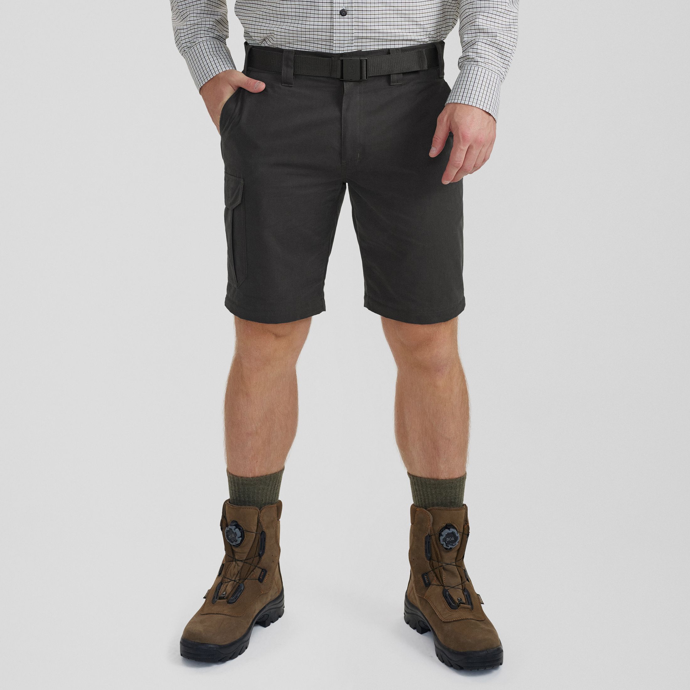 Slogen Zip-Off Hose - Black Ink – Kleidergröße Herren: 52