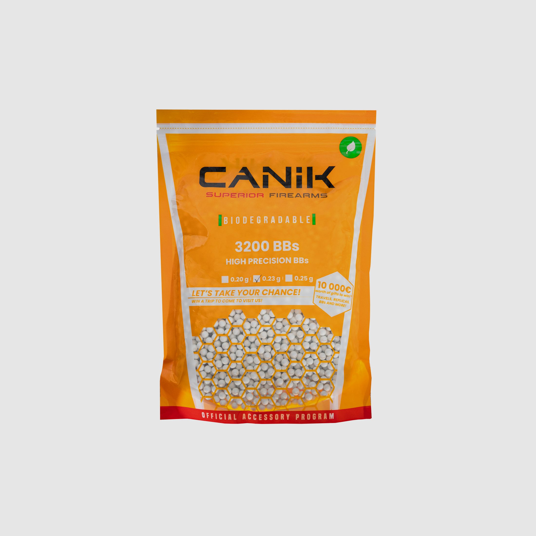 Canik 6mm BIO BBs Weiß 0,23 g 3.200 Stück