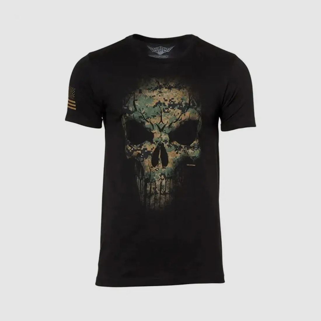 7.62 Design 7.62 Design T-Shirt USMC Marpat Skull - Marpat Woodland / S Herren