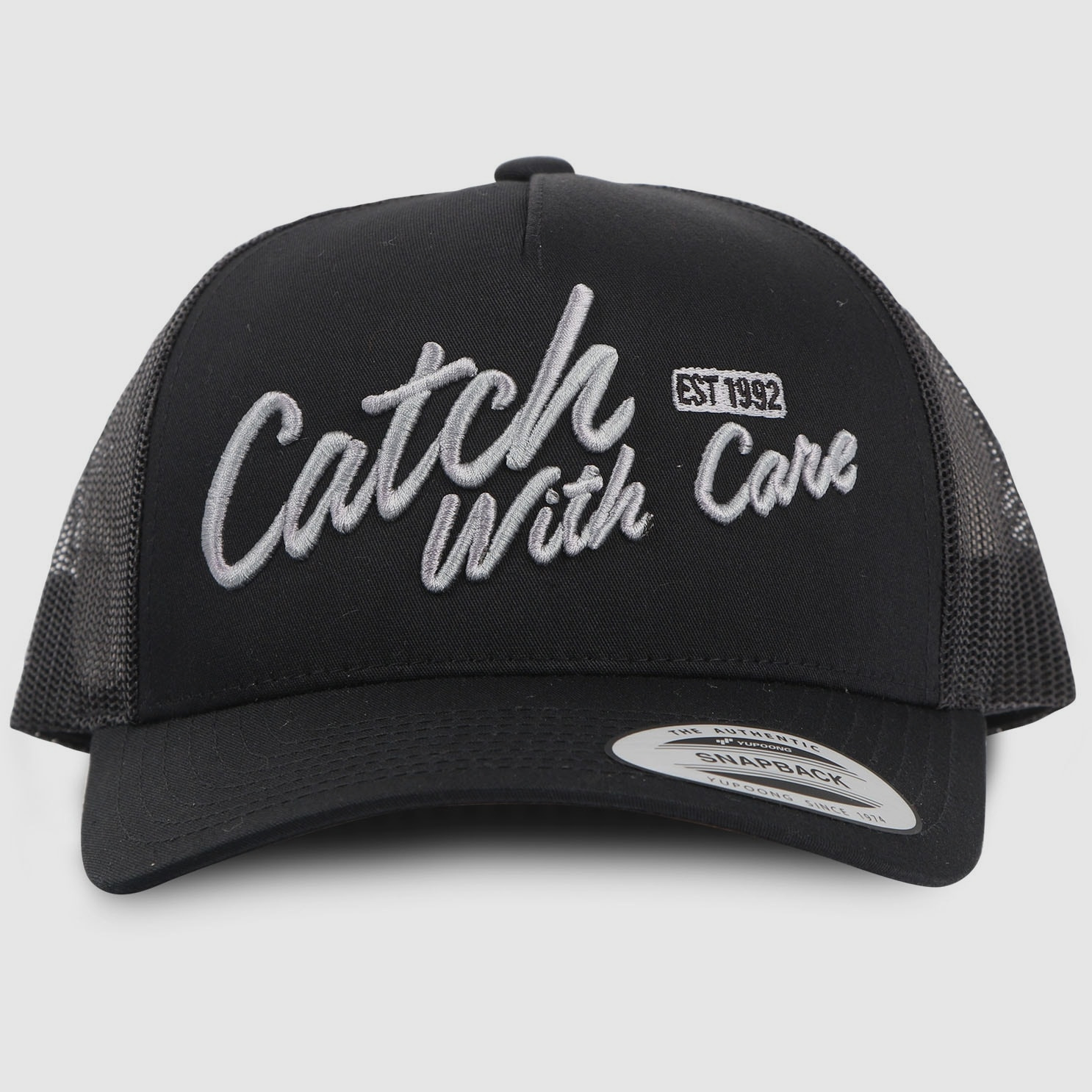 CWC Snapback Trucker Cap, Black