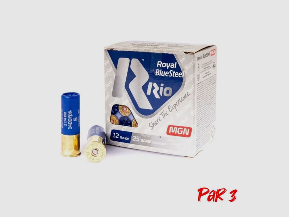 RIO Bluesteel Patronen Kal.12/76, afbeelding 2 van 3