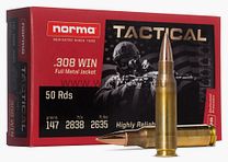Norma Tactical .308Win 150grs. / 9.5g Norma Tactical .308Win 150grs. / 9.5g