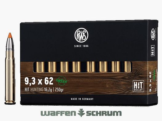 RWS HIT 16.2g - 250gr 9.3x62