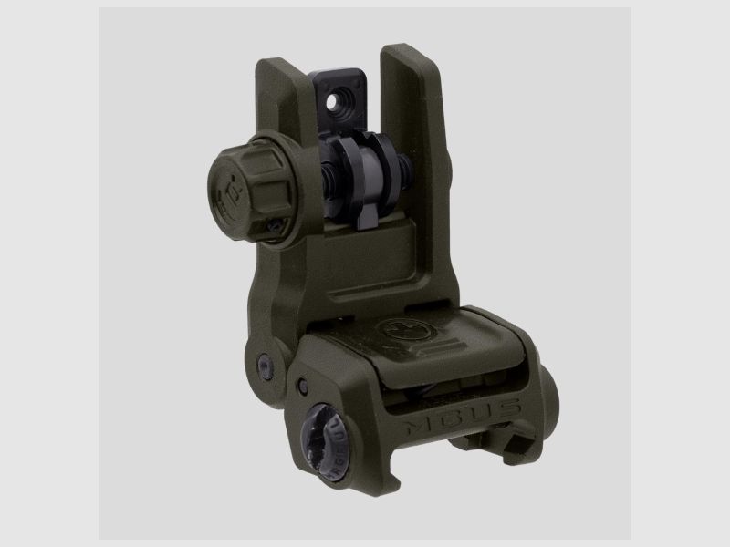 MAGPUL MBUS 3 SIGHT – REAR OLIVE DRAB GREEN