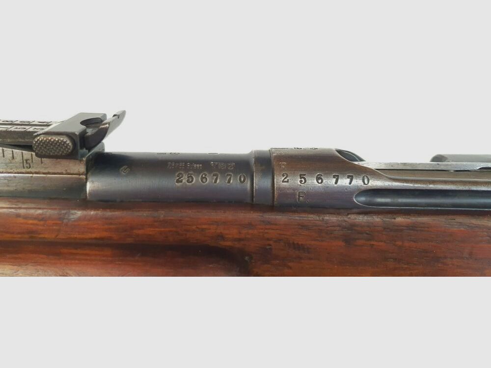 Fábrica de armas de Berna Rifle de repetición W+F Berna Rifle largo suizo IG96-11 Cal. 7,5x55 suizo