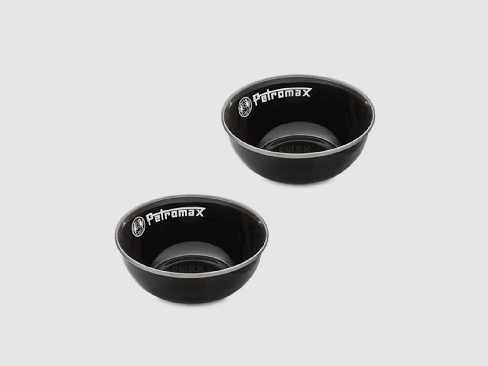 Petromax Petromax Emaille Schalen 500 ml 2er Set - Schwarz