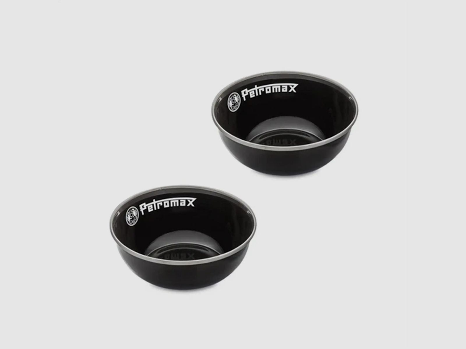 Petromax Petromax Emaille Schalen 500 ml 2er Set - Schwarz