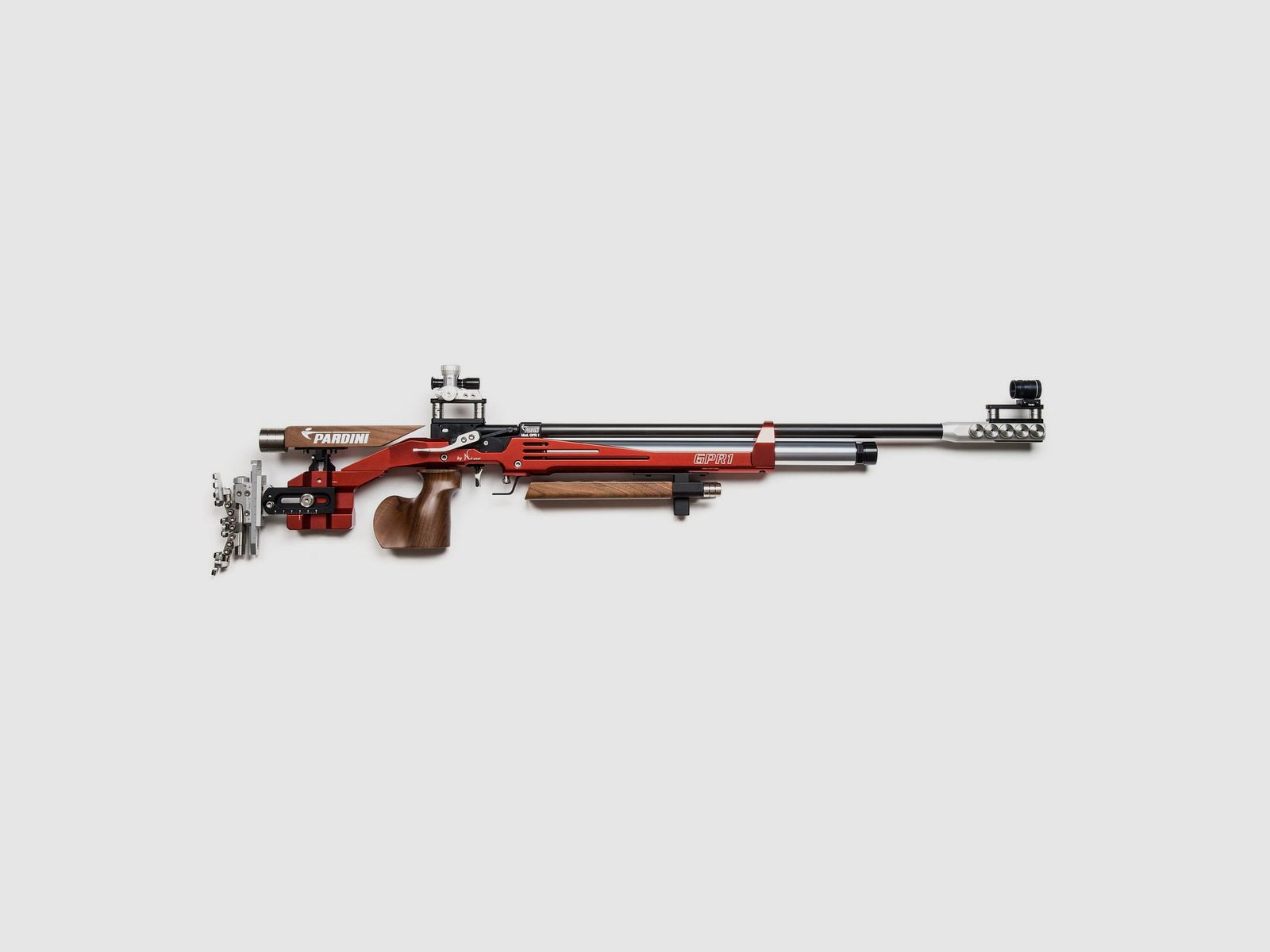 Carabina PARDINI GPR1 EVO – zurdo – roja – m, imagen 1 de 7