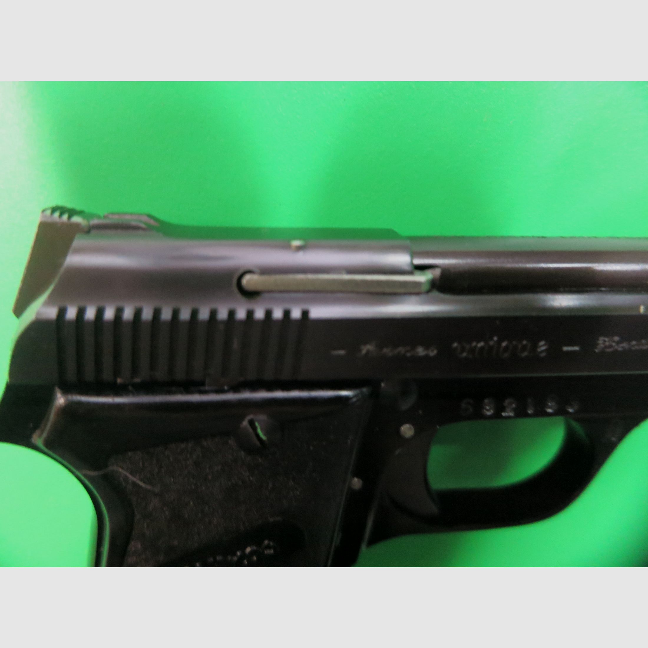 Mikros "K" (Armes Unique MAPF), Kal. 6,35 mm Browning, Box + Zertifikat      #61, Bild 6 von 7