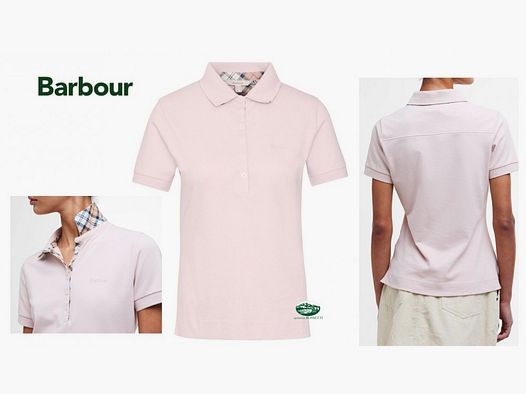 BARBOUR Polo Portsdown donna colore rosa