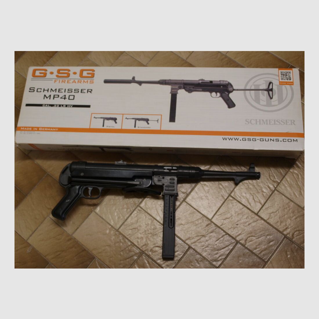 Niemieckie pistolety sportowe MP 40 Schmeisser