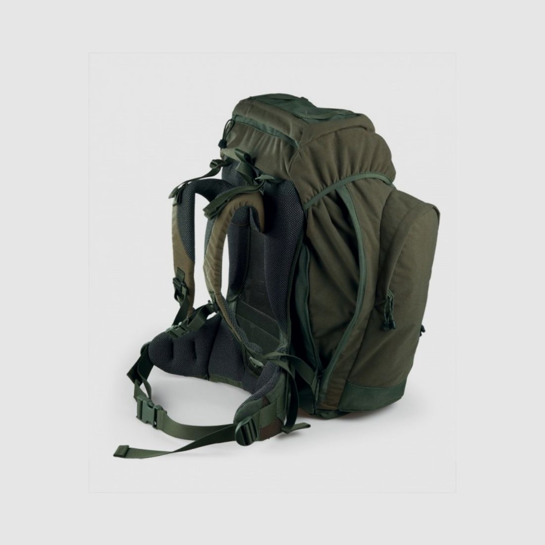 Loden-Rucksack mit variabeler Größe und Tasche für Büchse, Bild 2 von 3