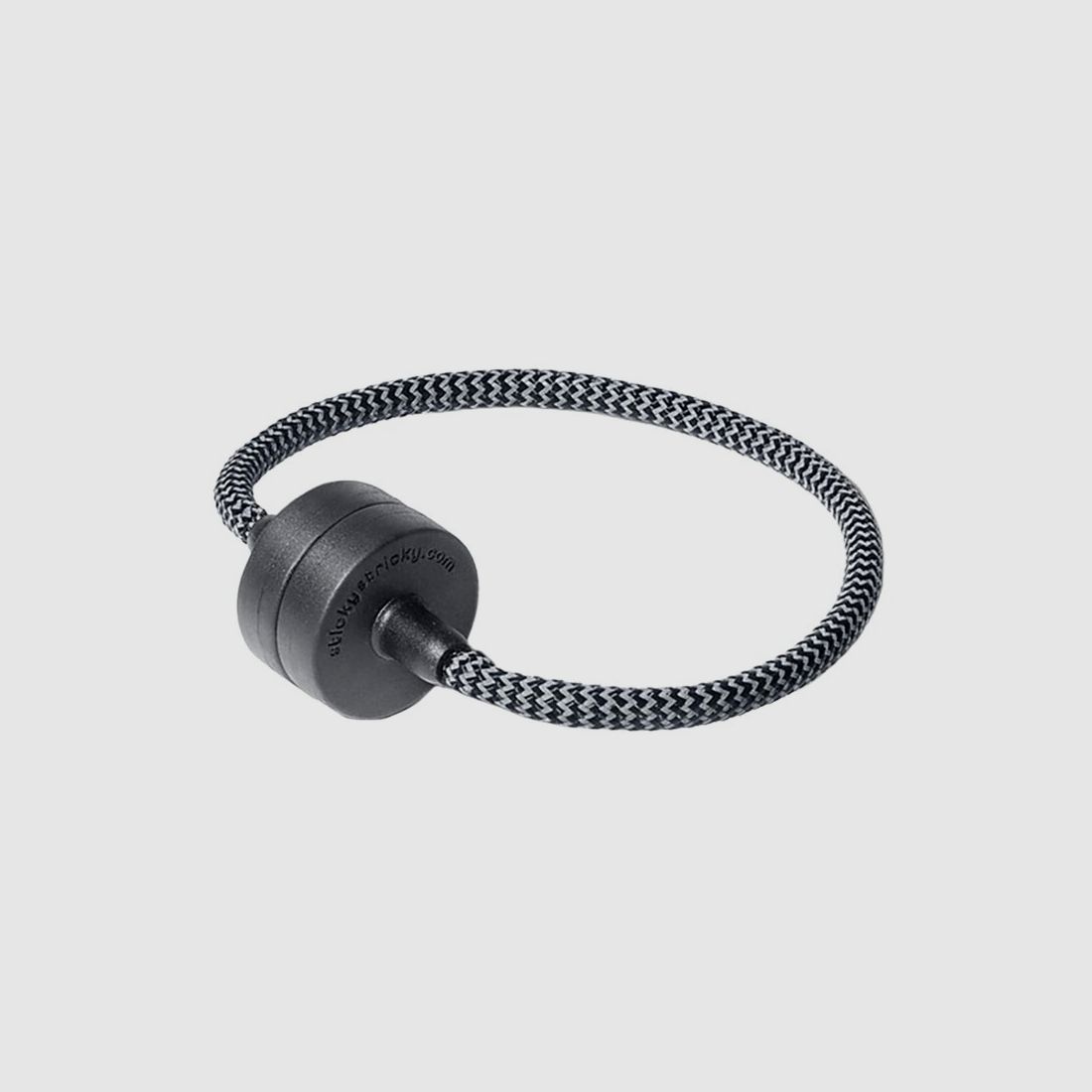 Reflective magnet cord S, 20 cm orange, image 4 of 5