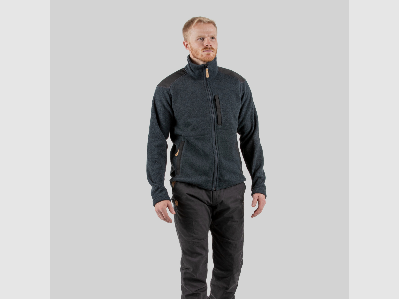 FJÄLLRÄVEN Buck Fleece M Dark Olive