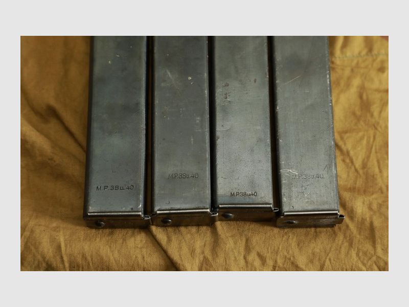 4 original magazine MP38/40 from Wk2.