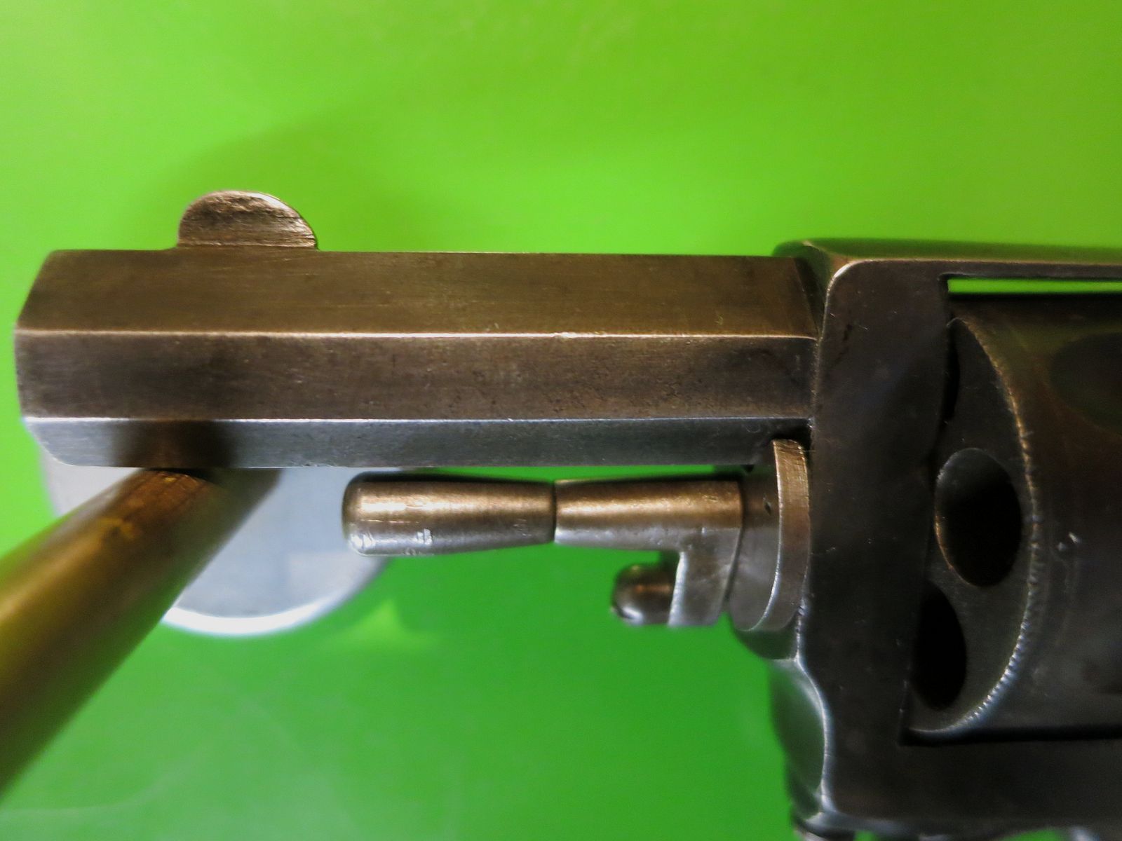British Bulldog Revolver im Taschenformat, 6-schüssig, Kal. 7 mm/.320     #91-, Bild 12 von 14
