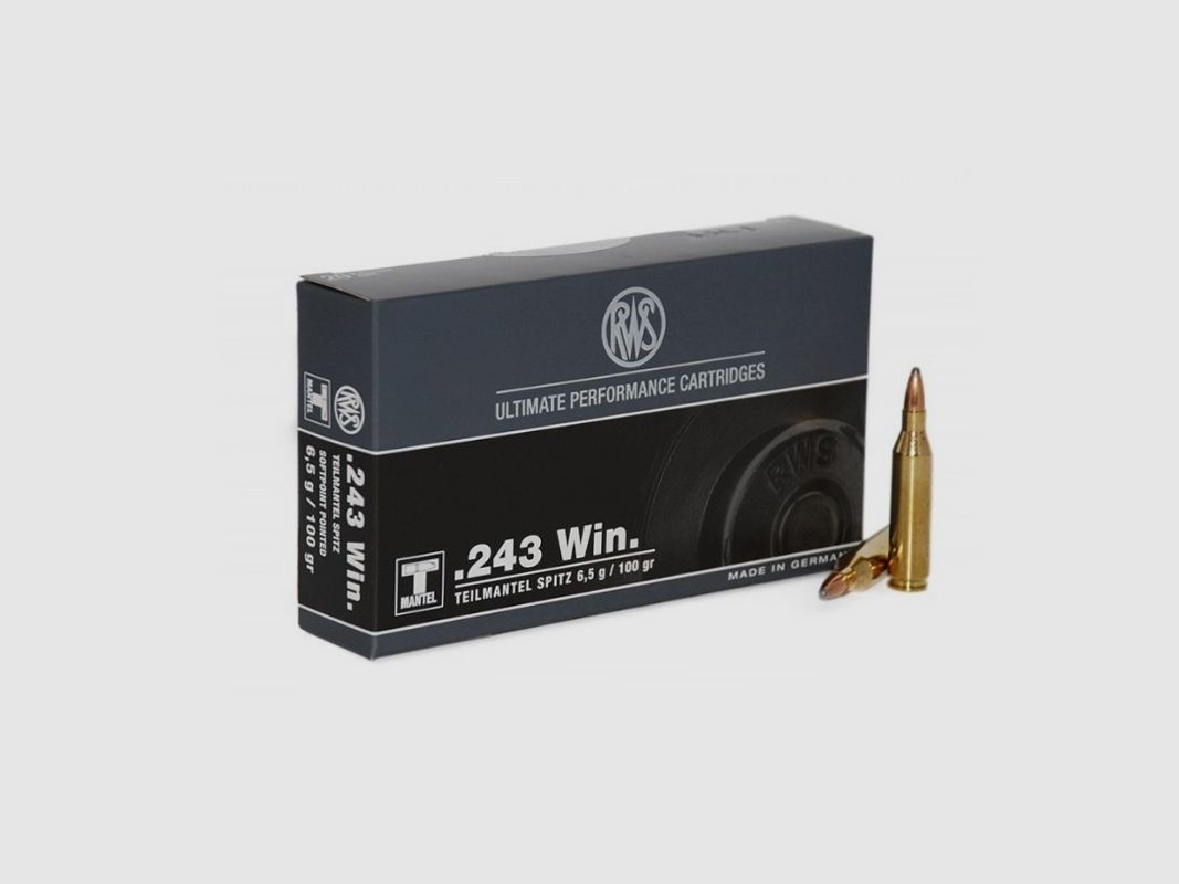 RWS DYNAMIT NOBEL MANTEL .243 Win 100gr