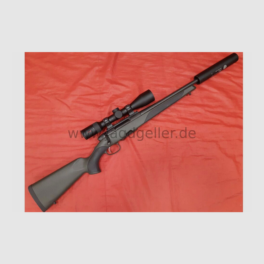 Repetierbüchse Steyr CLII SX Breezer komplett mit Schalldämpfer und ZMinox- .308Win
