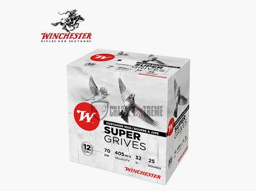25 Cartucce WINCHESTER Special Migrateur 32g cal 12/70