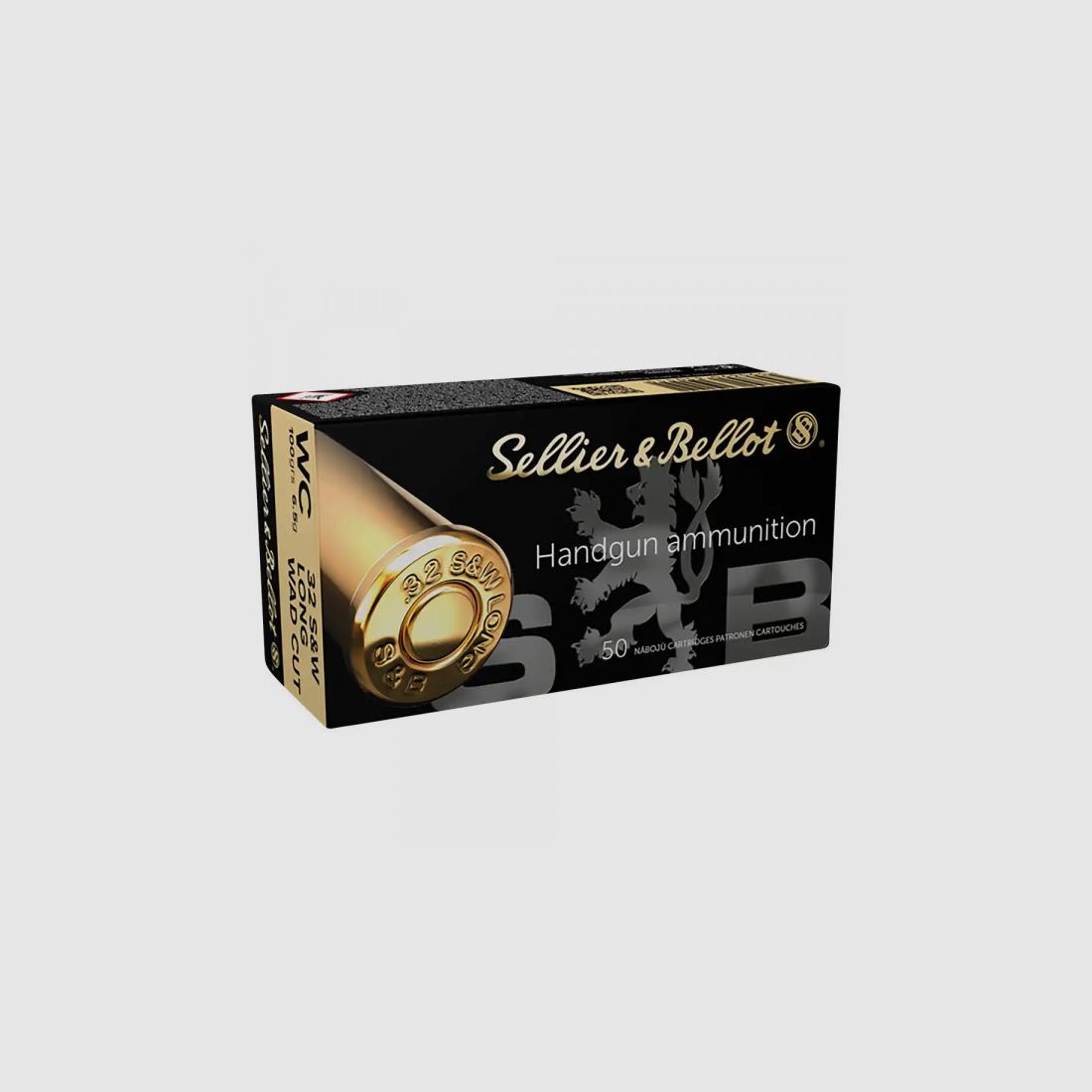 SELLIER & BELLOT .32S&W LONG WC - 6,5G / 6,5 G. - 50 SCHOTEN