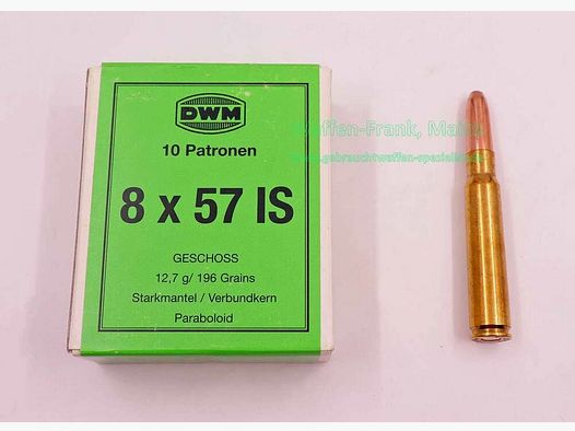 DWM, Petershagen Büchsenpatronen-Konvolut 8x57IS