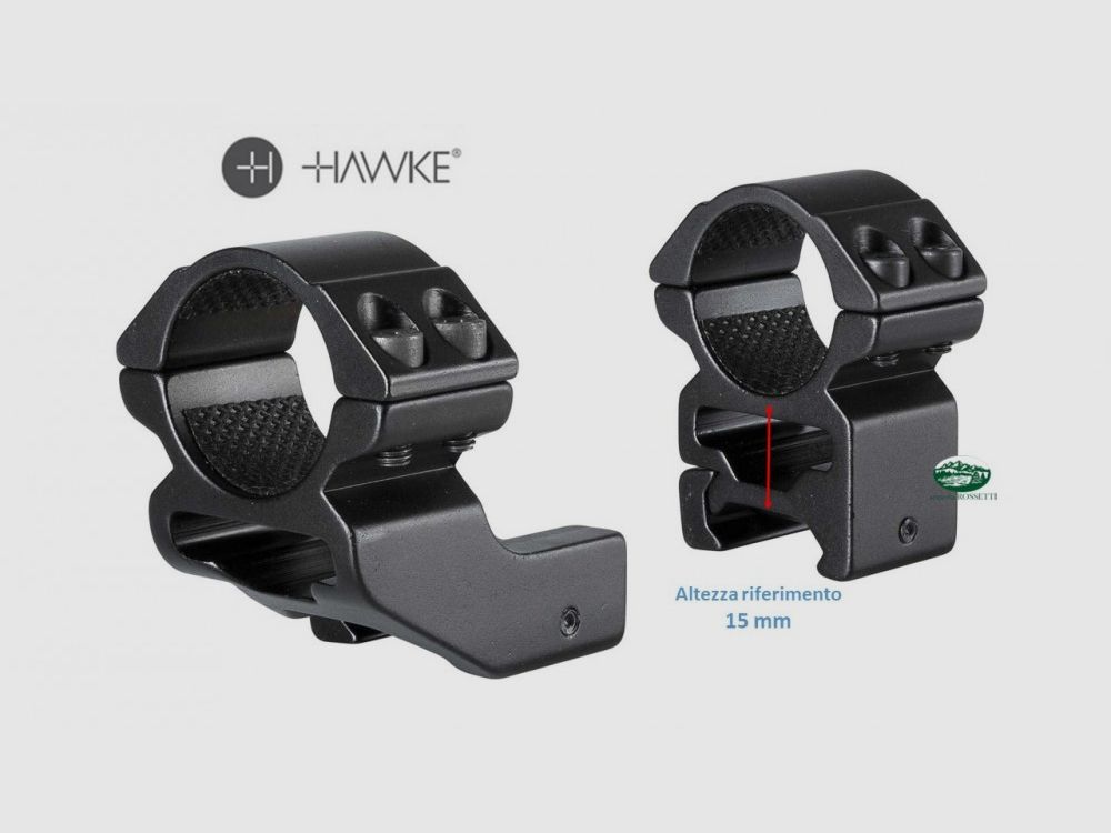 HAWKE Weaver-Ringe 30 mm ALTI mit Verlängerung 0.25 22126