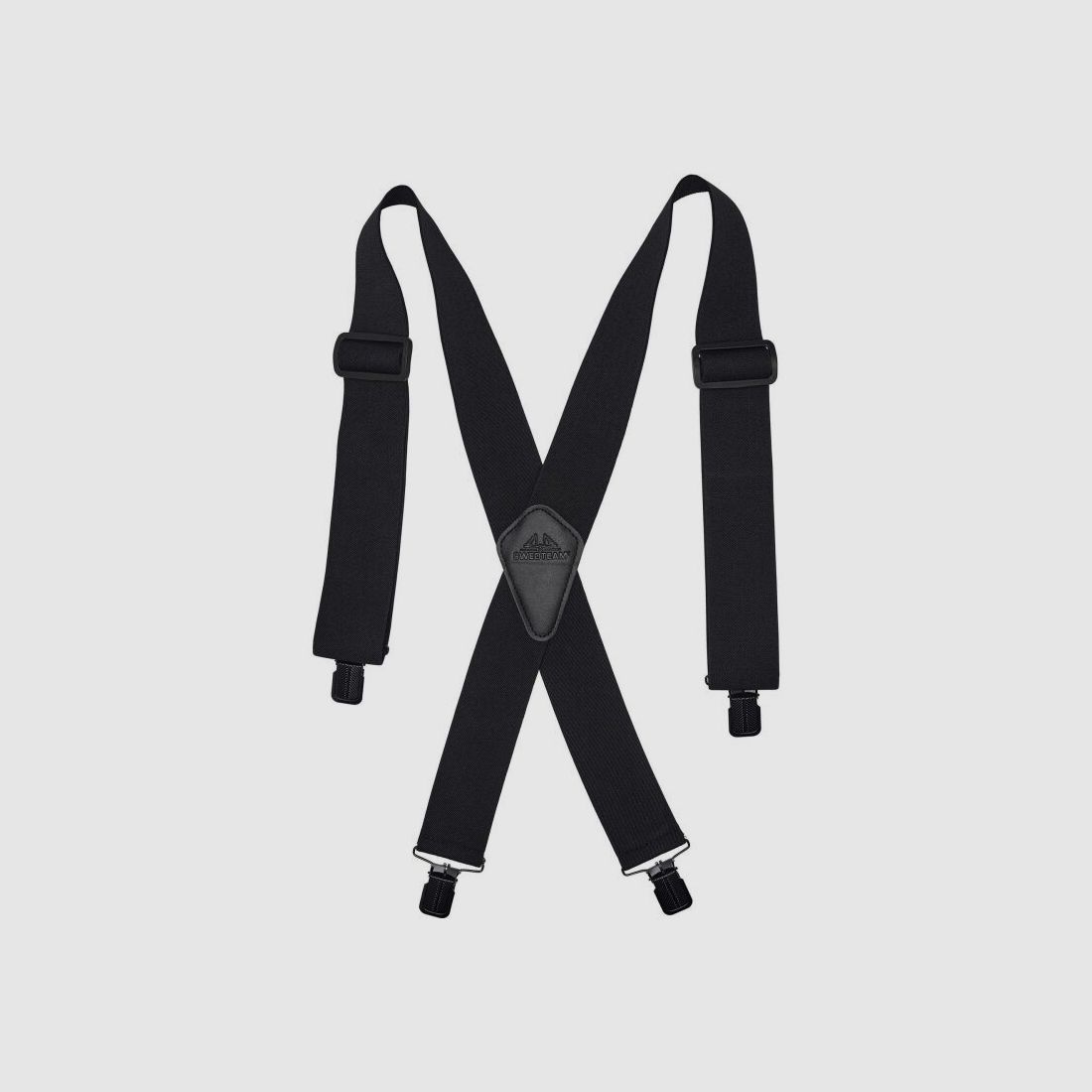 Swedteam Herren Clip-Hosenträger Black