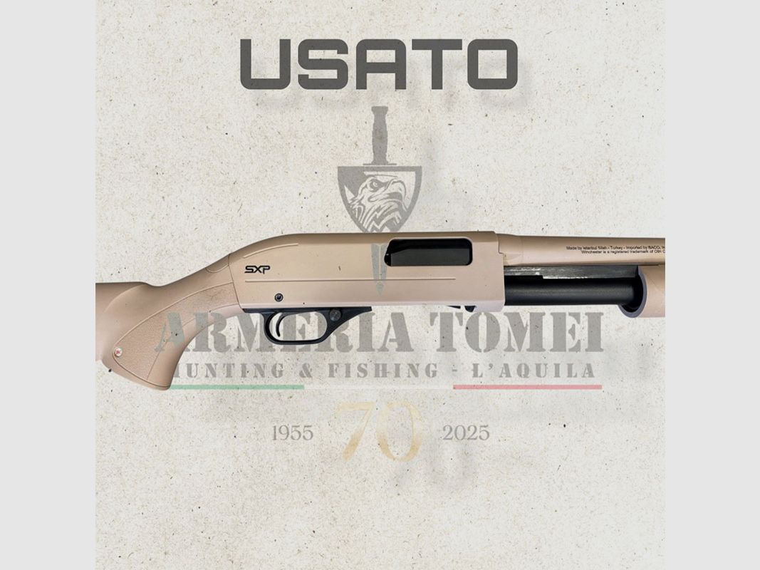 GEBRAUCHT – PUMPGEWEHR – WINCHESTER MOD. SXP DEFENDER DESERT Kal. 12, Bild 2 von 5