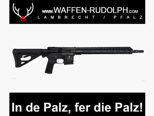 SCHMEISSER AR15 DYNAMIC nera M5FL PFALZKRACHER nuova da Waffen Rudolph