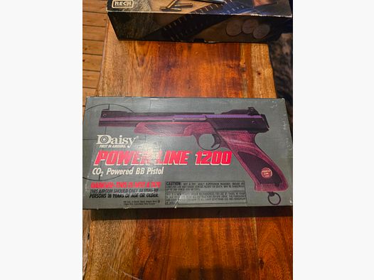 Pistolet à air comprimé Daisy Power Line 1200 co2 vintage