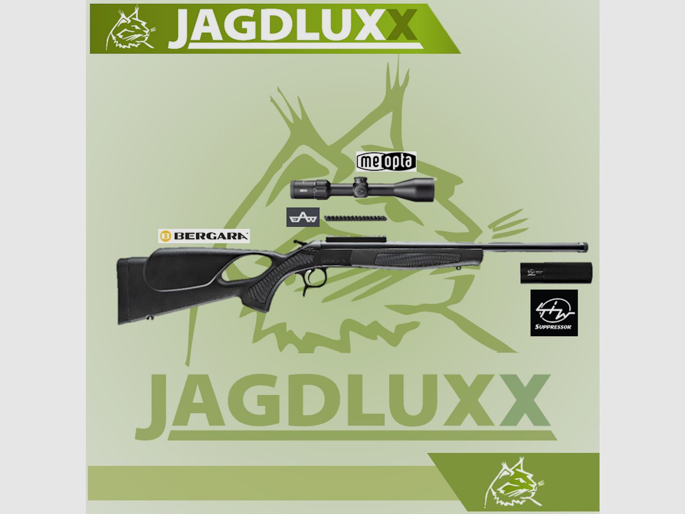 Bergara BA13 TD Take Down Thumbhole Kal. .308 Win. Kipplaufbchse im Komplettset