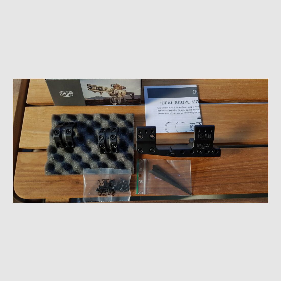 Spuhr SP-3026, für 30mm Mittelrohr