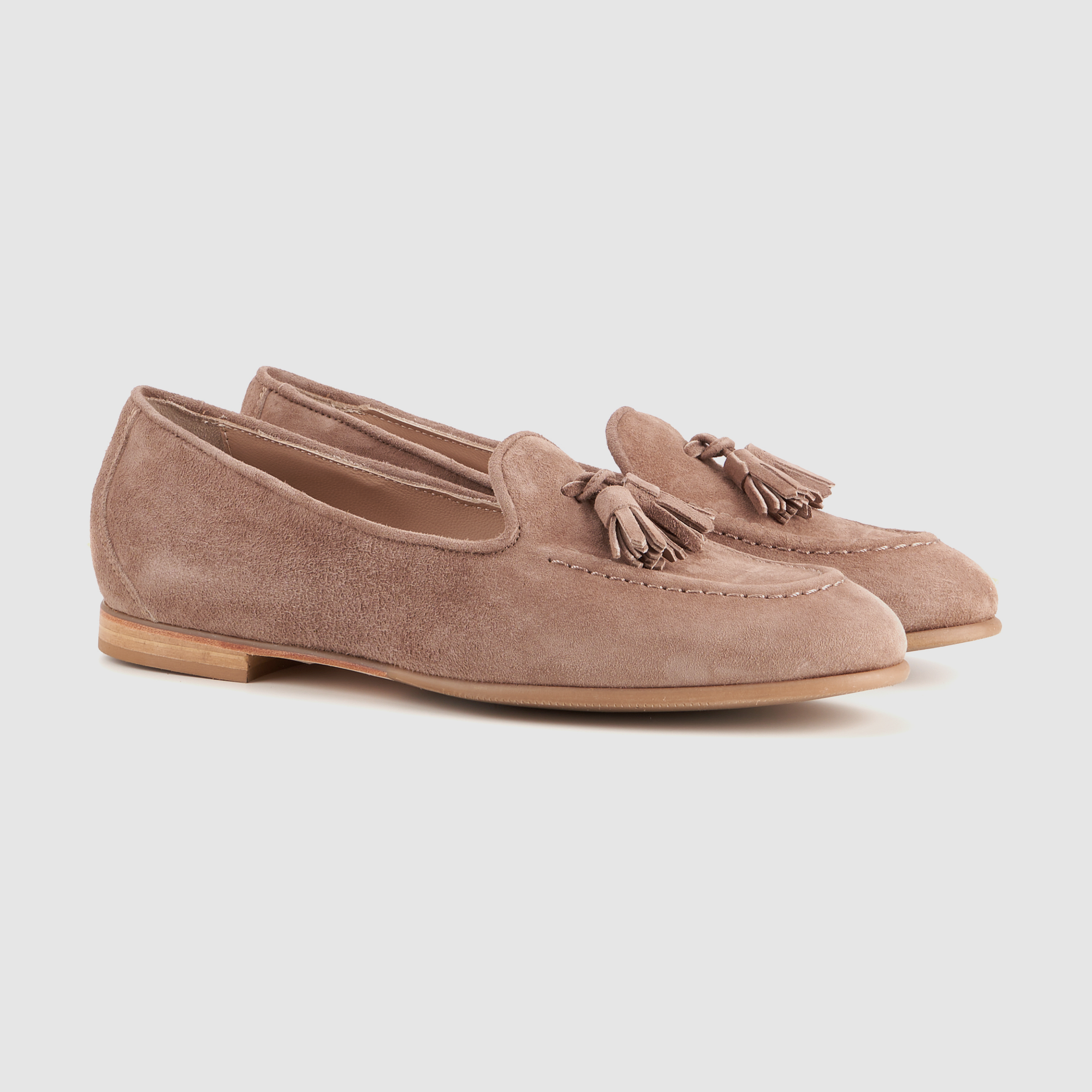 dirndl & bua Loafer Antikbock in Taupe, Bild 1 von 3