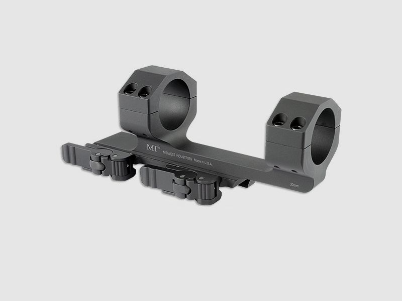 MIDWEST INDUSTRIES 30MM QD Cantilever Scope Mount 0MOA