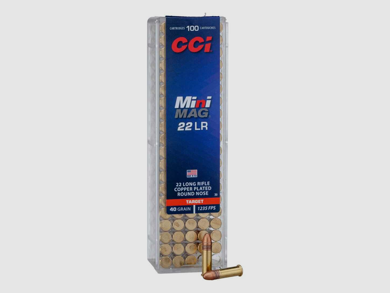 CCI .22 lfB. Mini Mag. 36gr. HP 100 Stk.