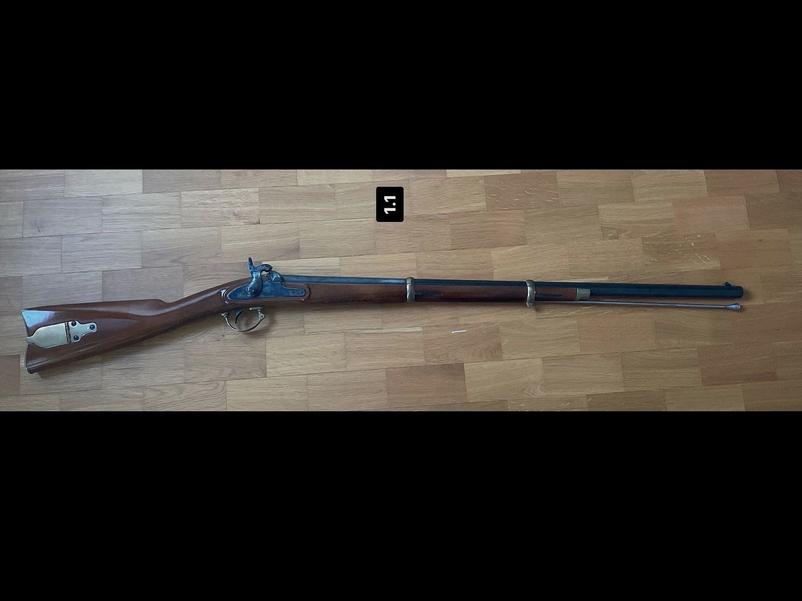 Schwarzpulver Vorderladergewehr Antonio Zoll