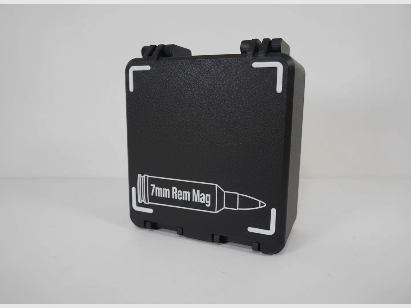 Filamelt ammunition box / 7mm PRC / 'folding / locking lid' / cartridge box, ammo box